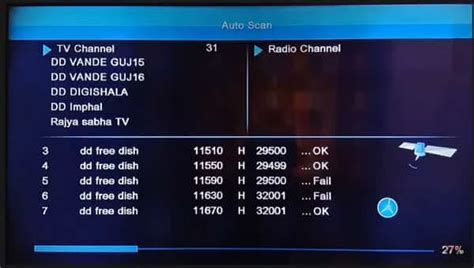 How to fill new frequency in MPEG-4 FTA set-top box of Free Dish | Freedish