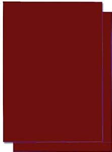 CVANU Premium Pack of 100 Sheets Oxford Orange Color Art Papers A4 ...