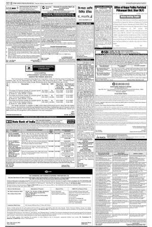 Free Press Journal Public Notices Archive, Mon, 20 Jan 25