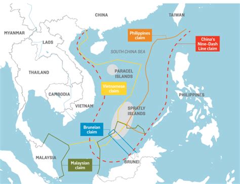 Maritime Boundary Disputes in the South China Sea International Legal ...