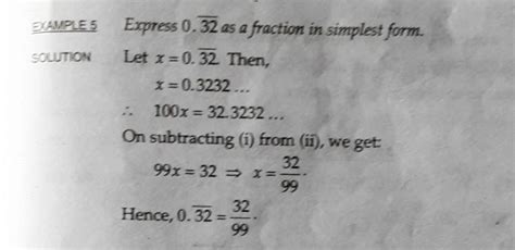Express 1.32+0.35 as a fraction in simplest form - Brainly.in
