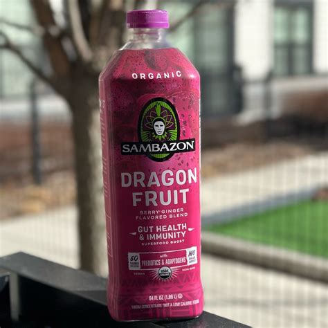 Dragon Fruit Berry Ginger Flavored Blend at Sambazon - Review by ...