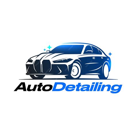 Premium Vector | Auto detailing logo automotive illustration
