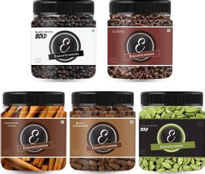 Eatoriyumm Spice Combo (Black Pepper + Clove + Cinnamon + Green ...