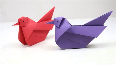 Origami Bird Rectangle Paper at Denise Feliciano blog