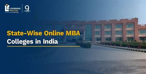 State-Wise Online MBA Colleges in India