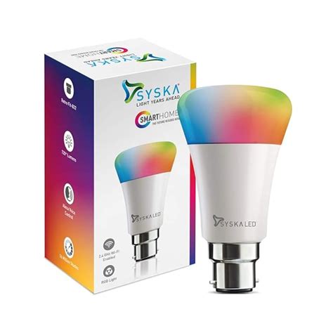 Buy Syska Smartlights LED 7 Watts Round, B22 at Reliance Digital