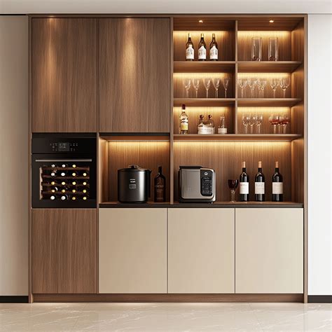 Bar Cabinet Ideas Floating Bar Cabinet Design Ideas