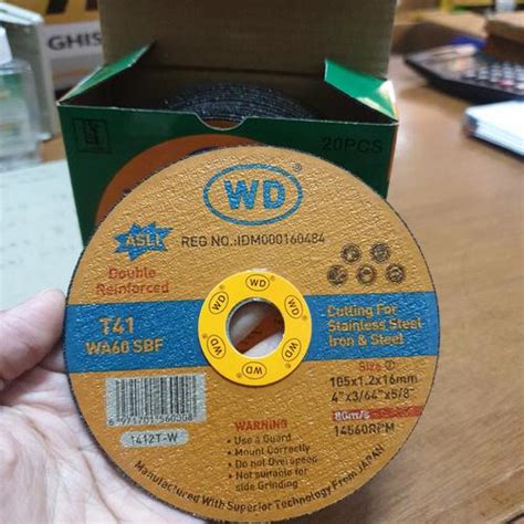 Jual BATU POTONG WD 4INC BATU CUTTING STAINLESS WD - Jakarta Barat ...