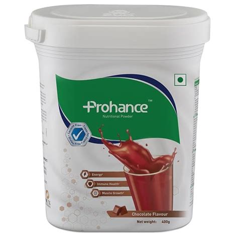 PROHANCE 400GM (CHOCOLATE FLAVOUR) PACK OF 1 : Amazon.in: Health ...