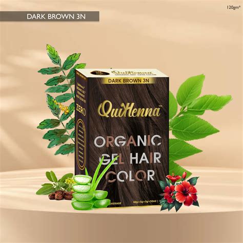 NatureColorViva Organic Gel - Dark Brown Hair | Shopify – QUIKHENNA