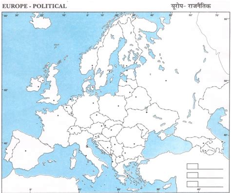Image result for Europe Map Printable