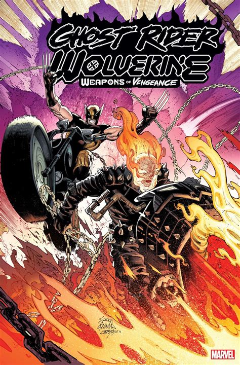 Ghost Rider & Wolverine In Fall Of X Event, Weapons Of Vengeance
