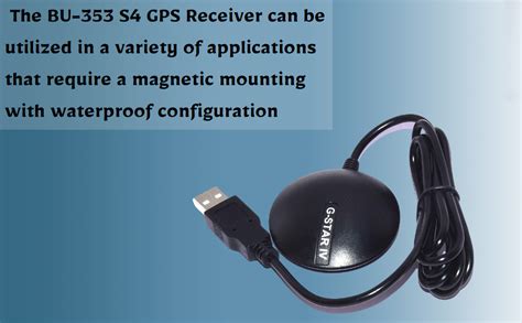 GlobalSat BU-353S4 Cable USB GPS Receiver Module with USB interface G ...