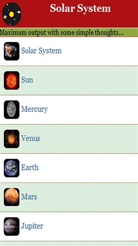 Solar System - App on Amazon Appstore