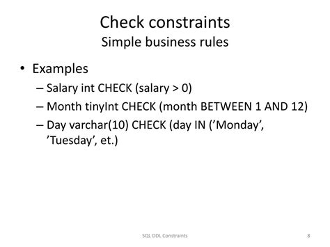 Image result for Check Constraints in Dedicated SQL Pool
