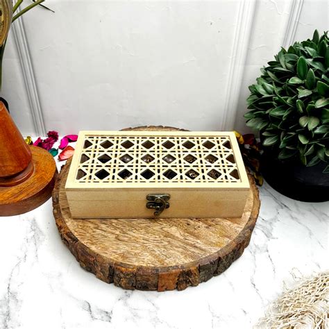 Rattan Jali Box Rectangle – Handilane
