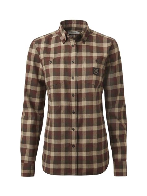 Heron Flannel Shirt Women Green - Chevalier