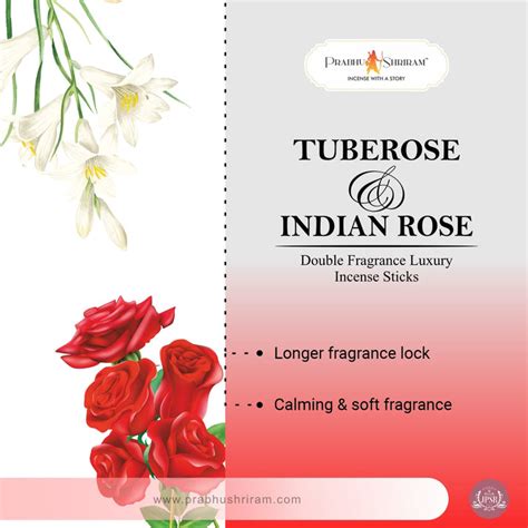 Flora Fusion Collection Tuberose & Indian Rose Luxury Double Fragrance ...