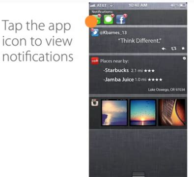 Image result for iOS Notification Center