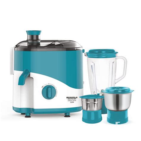 Maharaja Whiteline Odacio Prime Juicer Mixer Grinder with 3 Jars, Motor ...