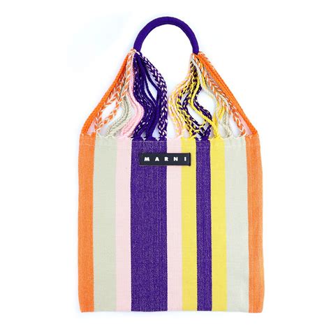 レディース Marni - MARNI フラワーカフェ ハンモックバッグ イエローの通販 by key.k's shop｜マルニならラクマ カテゴリ