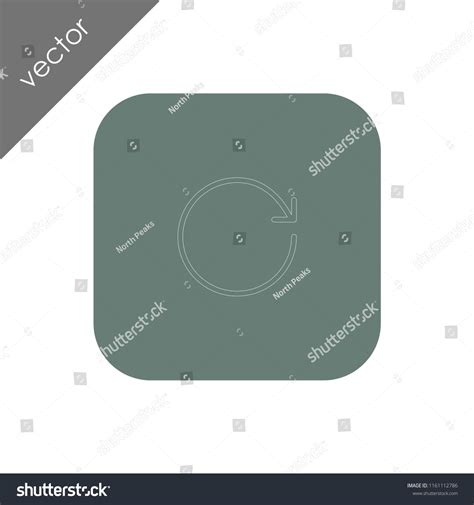 Reload Symbol Icon Stock Vector (Royalty Free) 1161112786
