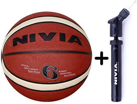 Nivia ENGRAVER Rubber Basketball, Ideal for : Training Match (Size: 7 ...