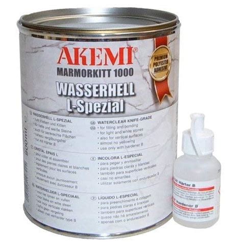 Akemi Marble Filler 1000 Transparent L-Special Water Clear (900 ml ...
