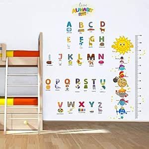 Rawpockets ' Solar System and Alphabets Combo'Wall Stickers |PVC Vinyl ...