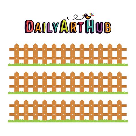 Brown Fence Clip Art – Daily Art Hub // Graphics, Alphabets & SVG