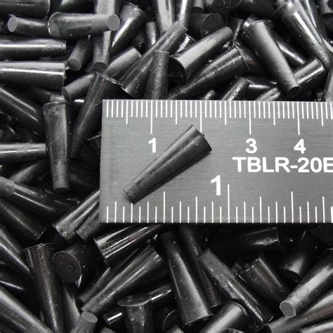 HTMS 1/8" X 1/4" High Temp Silicone Rubber Tapered Masking Powder ...