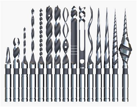 Drill Bit Set Industrial 15 Types by Zurel | 3DOcean