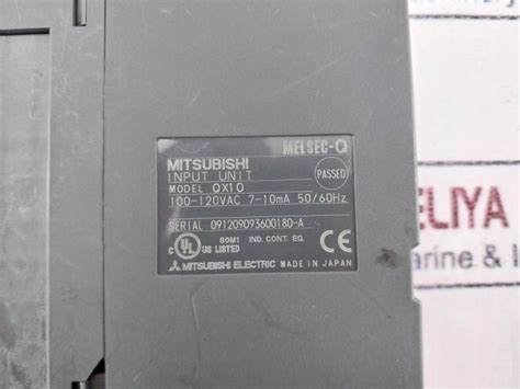 Mitsubishi Electric Qx10 Plc Q Series Input Module 100-120Vac 7-10Ma ...