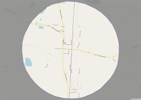 Map of Damascus city, Georgia - Thong Thai Real
