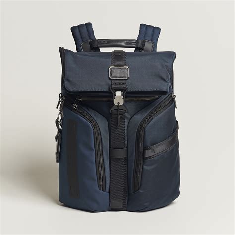 TUMI Alpha Bravo Logistics Backpack Navy at CareOfCarl.com
