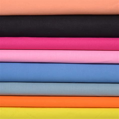 Cotonnade uni au mètre 30 couleurs pas cher - A&A Patrons