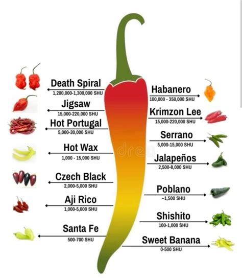 The scoville scale – Artofit