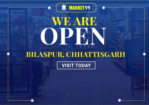 Market99 Store at City Mall 36, Bilaspur, Chhattisgarh – MARKET99