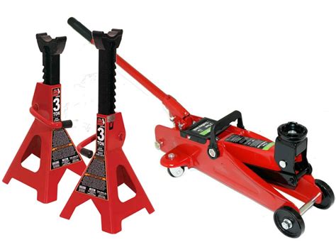 Buy Xtremeauto® 1.5 Tonne Hydraulic Trolley Jack + 3 Tonne Axle Stands ...