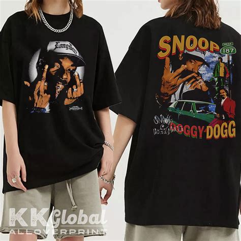 Vintage Snoop Dogg Bootleg T-Shirt 2Side, Snoop Dogg Shirt