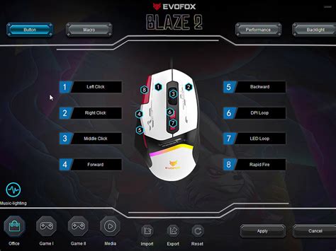 EvoFox Blaze 2 Wired Gaming Mouse | High Performance 1000Hz Polling ...