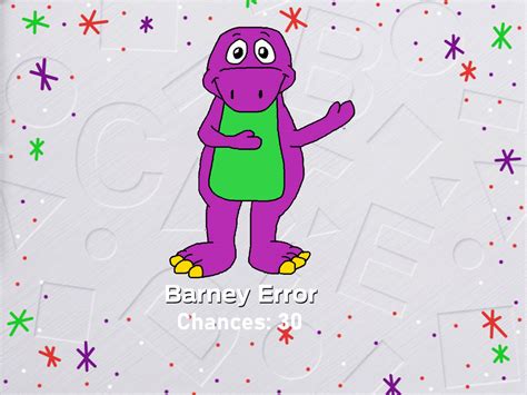 Barney Error Correct Code 的图像结果