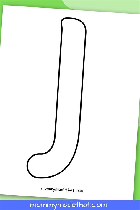 Printable Letter J (Grab the Free Templates!)
