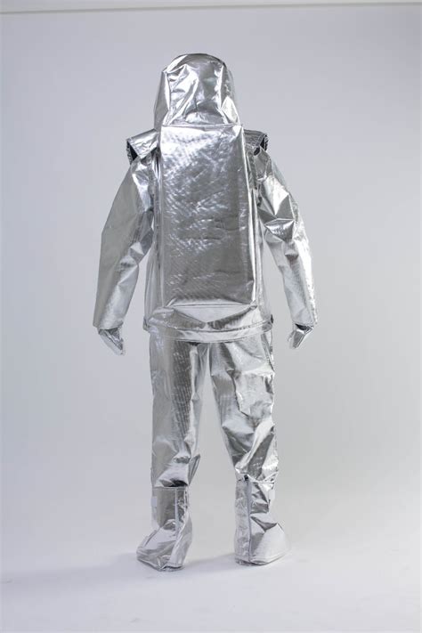 1000 Degrees Anti Radiation Aluminized Foil Thermal Insulation Clothing ...