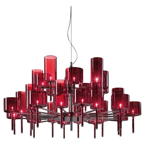 Axolight Spillray 30 Light Pendant Lamp in Crystal by Manuel and Vanessa Vivian For Sale at 1stDibs