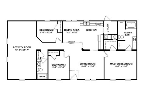 Clayton Mobile Home Floor Plans - Good Colors For Rooms