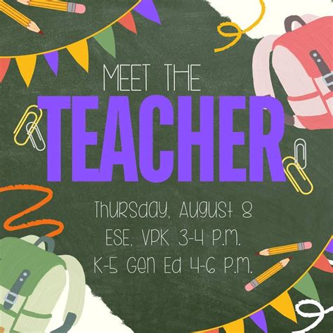 KCE Meet the Teacher 2024-2025 (KCE hosted), Keene's Crossing ...