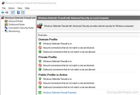 How to Use Windows Defender Firewall 的图像结果