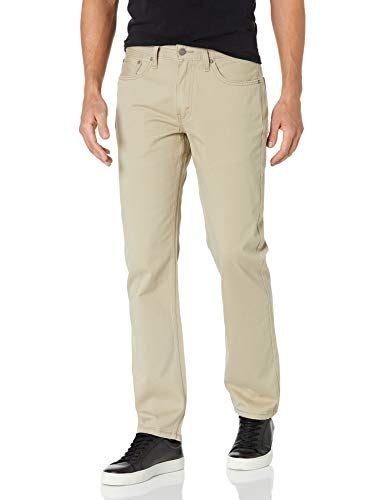 Levi's Men's 514 Straight Fit Jeans, Chinchilla - Soft Washed Twill ...